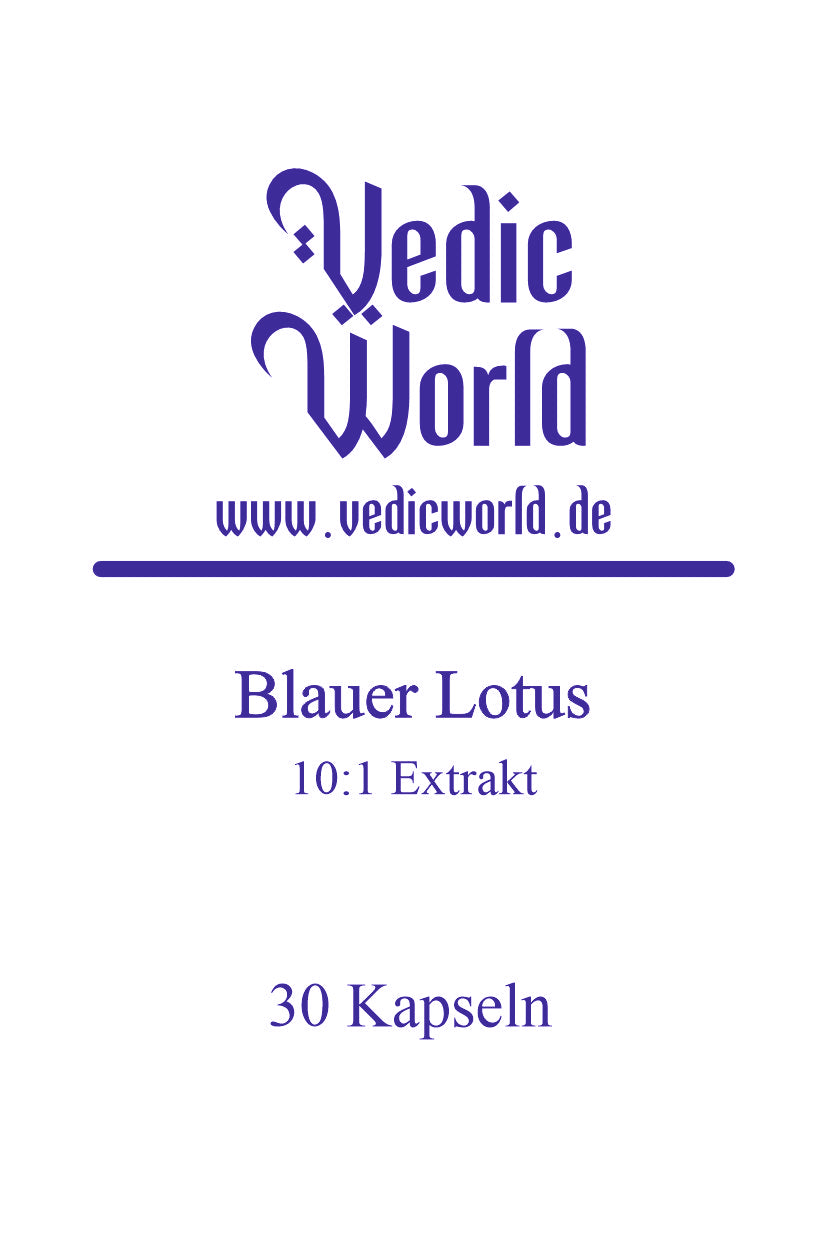 Blauer Lotus Extrakt 10:1 Kapseln
