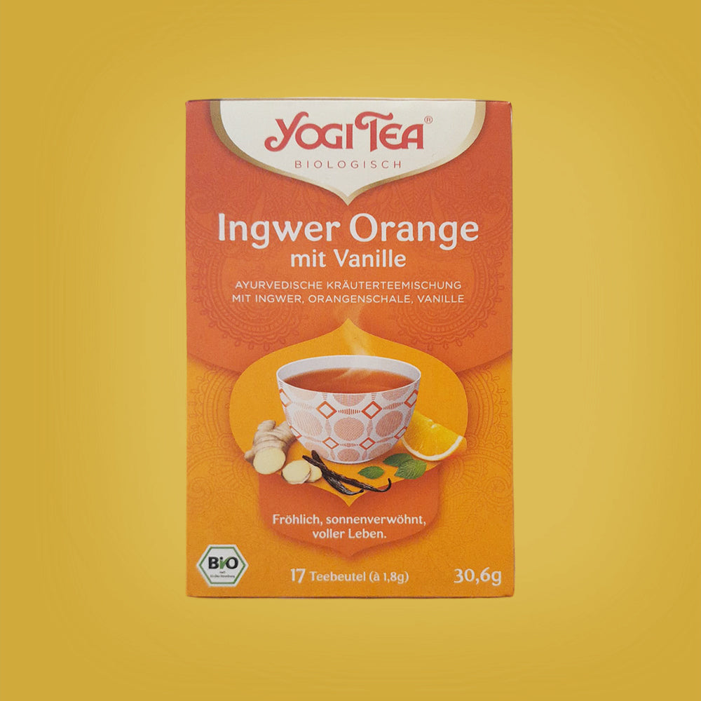 YOGI TEA® Ingwer Orange