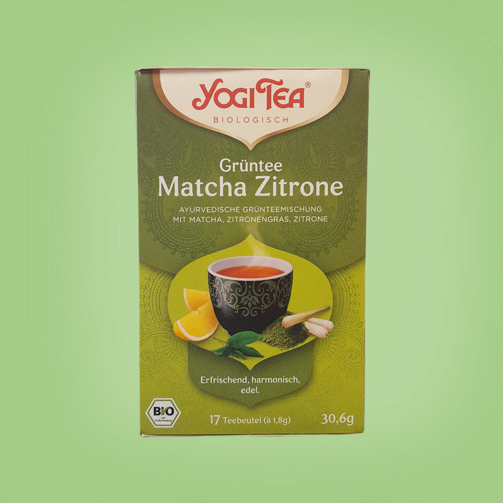 YOGI TEA® Grüntee Matcha Zitrone