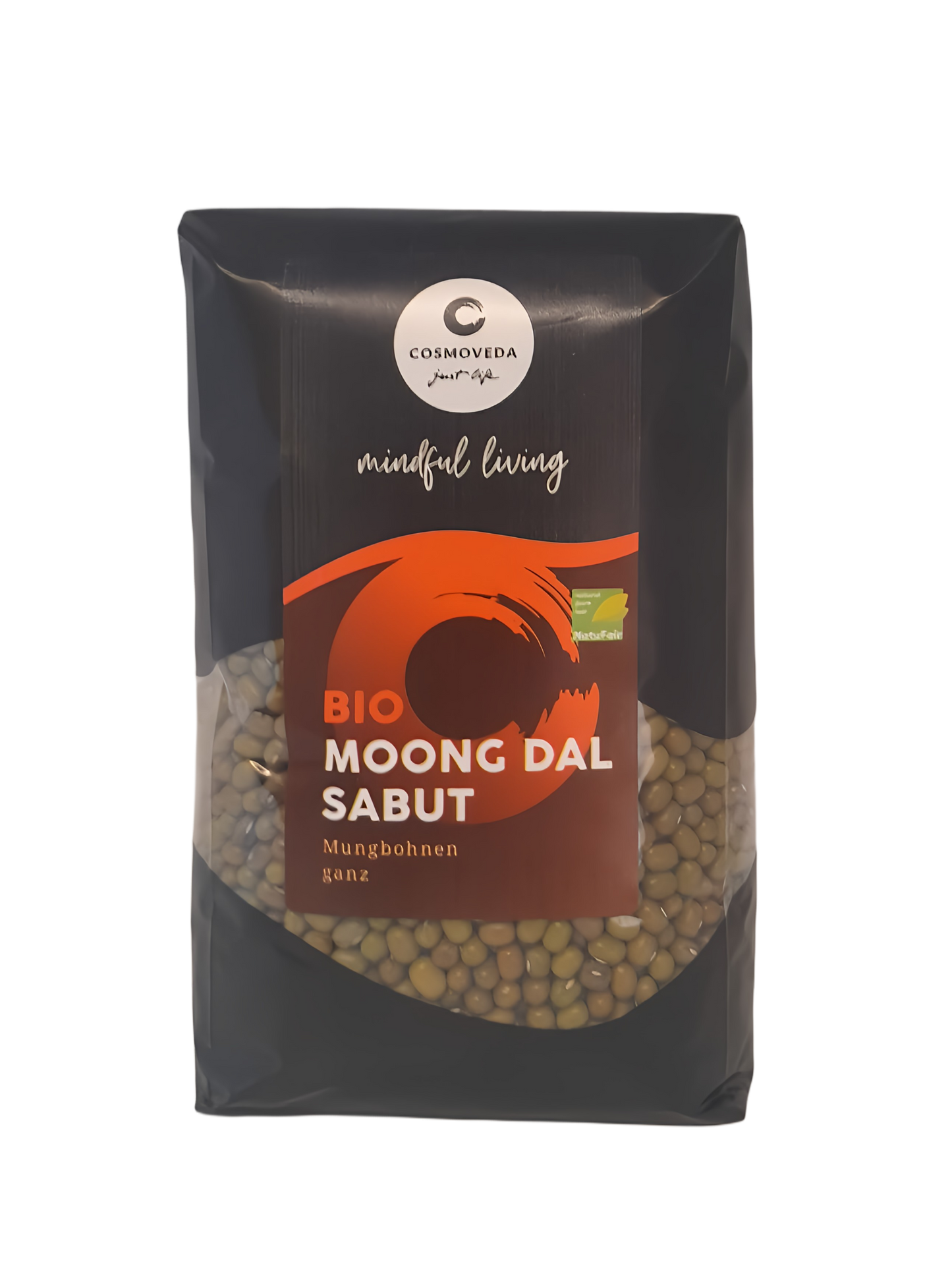 COSMOVEDA BIO Moong Daal Sabut, ganze Mungbohnen