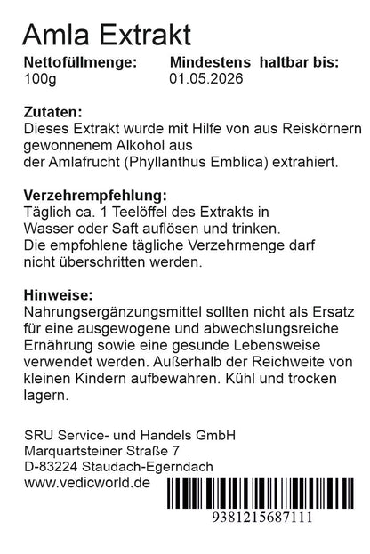 Amla Extrakt 10:1