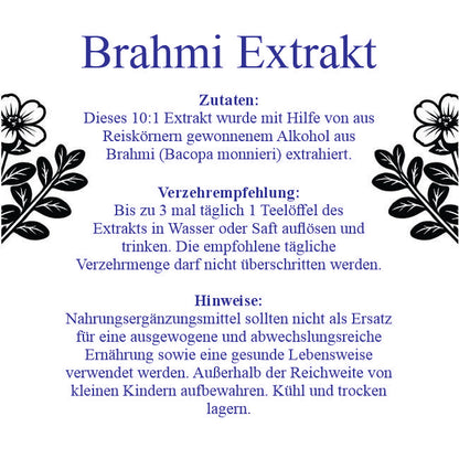 Brahmi Extrakt 10:1