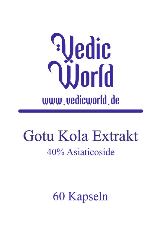 Gotu Kola Kapseln mit 40% Asiaticoside