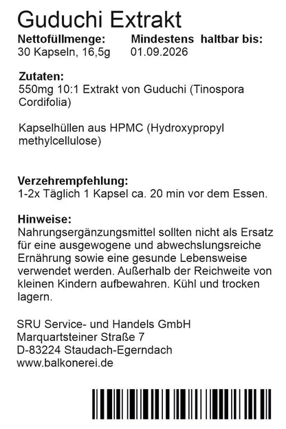 Guduchi 10:1 Kapseln