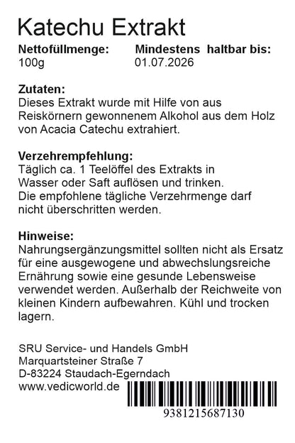 Katechu Extrakt 10:1