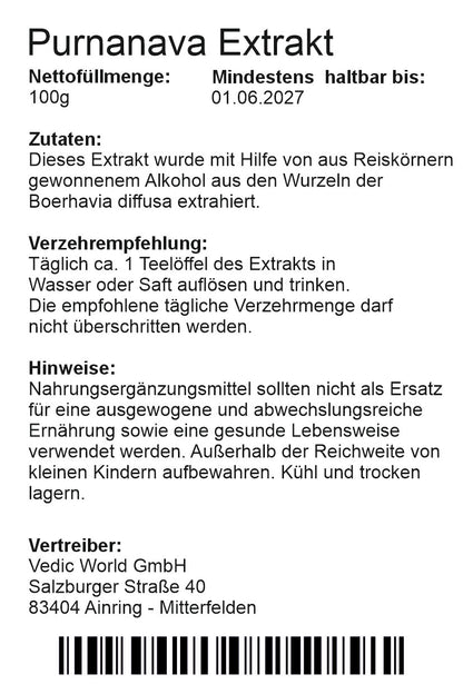 Punarnava Extrakt 10:1