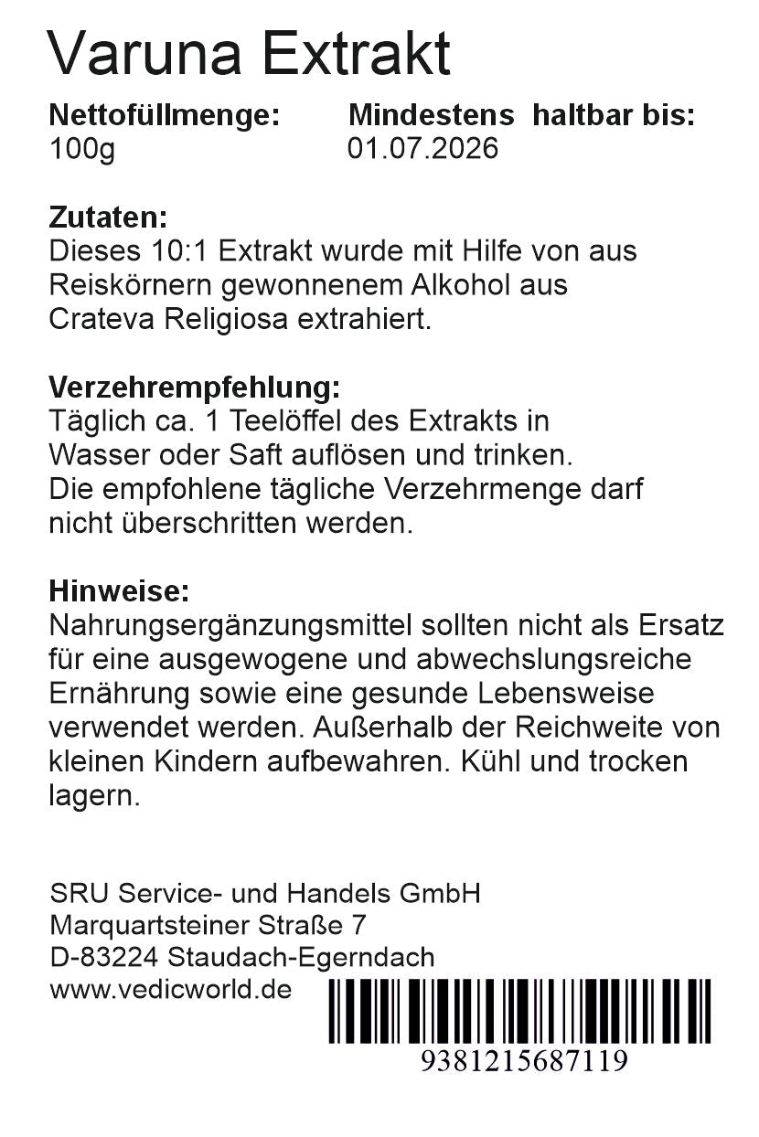 Varuna Extrakt 10:1